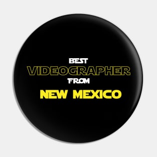 Best Videographer from New Mexico Pin