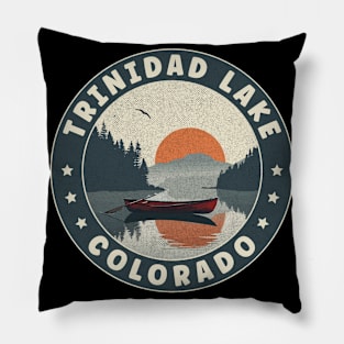 Trinidad Lake Colorado Sunset Pillow