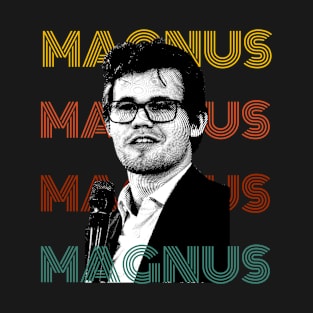 Magnus Carlsen - retro T-Shirt