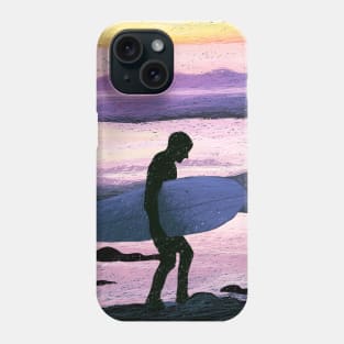 Surfing in Hawaii Phone Case