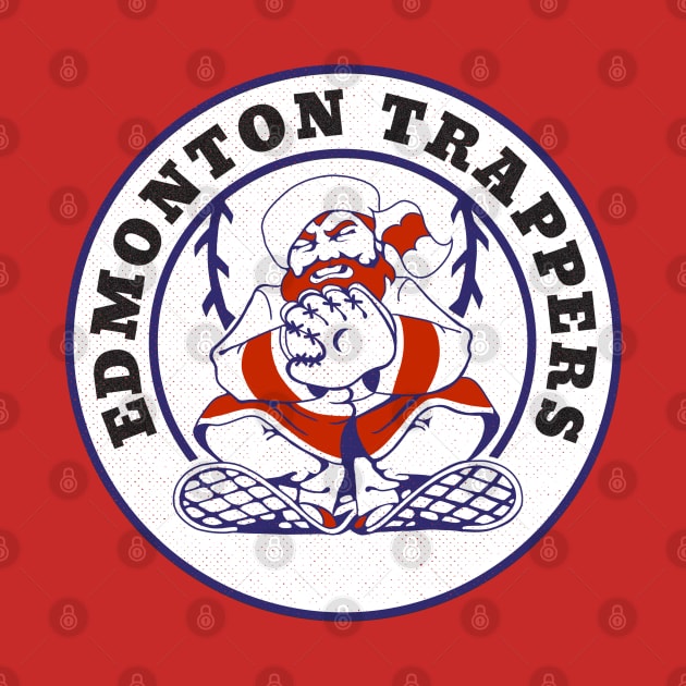 Classic Edmonton Trappers Baseball by LocalZonly