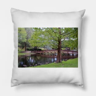 Park Geese Pillow