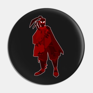 Red ninja Pin