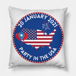 20 January Inauguration USA Presidential Inauguration Pillow