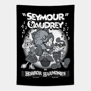 Horror Harmonies - Vintage Cartoon Seymour - Rubber Hose Style Tapestry