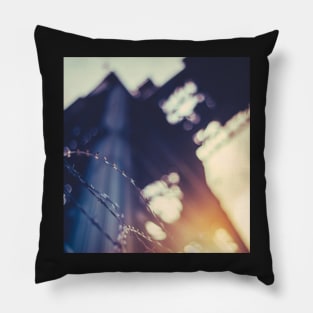 Post Industrial Glasgow Pillow