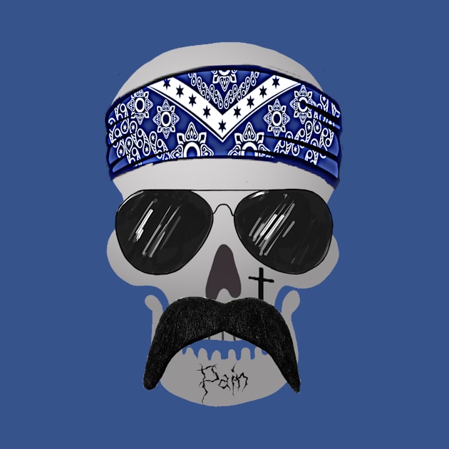 Cholo Skull by Coolsville