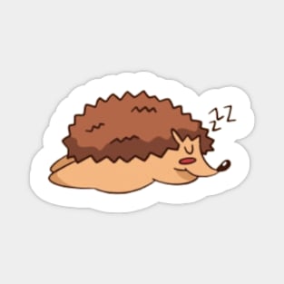 hedgehog sleeping Magnet