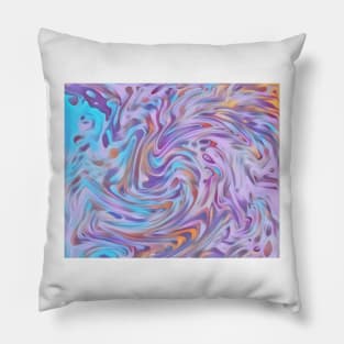 Abstract pastel pattern Pillow