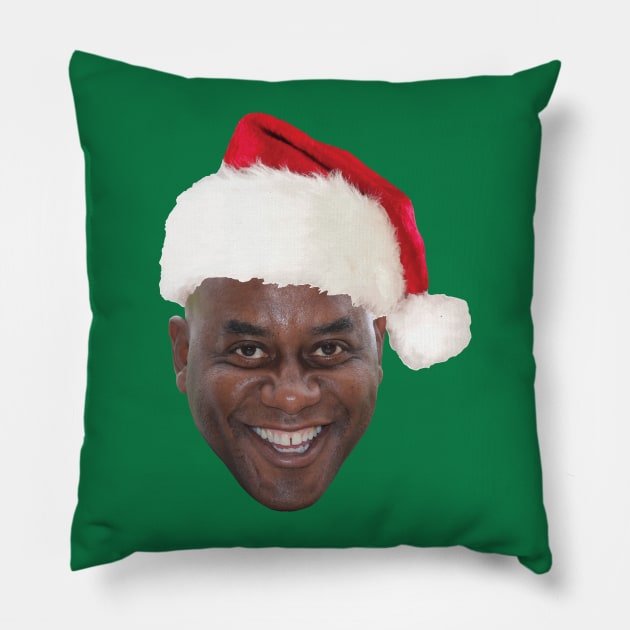 Ainsley Harriott - Christmas Pillow by Dopamine Creative