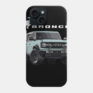 Cactus gray Ford Bronco First edtion SUV Phone Case