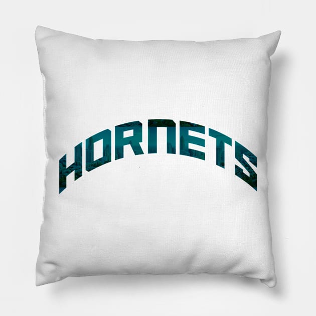 Hornets Pillow by teakatir