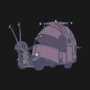 Mutant Vehicle - Snail Car - Burning Man T-Shirt