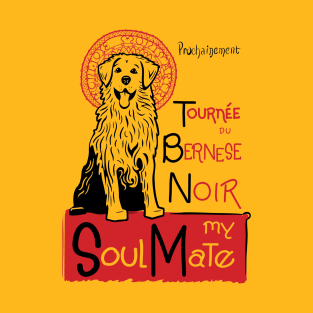 Funny Bernese Mountain Dog Owner Gift Bernese Art T-Shirt