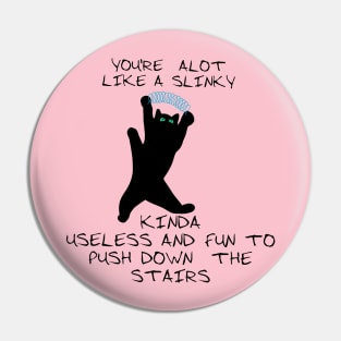 More Cat Thoughts Pin