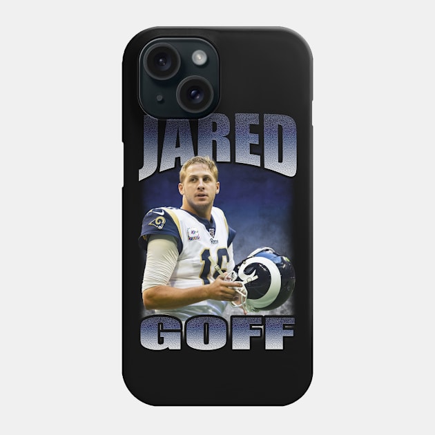 Jared Goff Bootleg Phone Case by hackercyberattackactivity