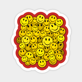 Thousand Smileys Deep Magnet