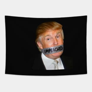 Trump Impeached Duct Tape Tapestry