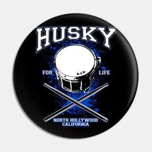 Husky for Life - Marching band edition Pin