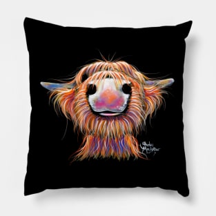 SCoTTiSH HiGHLaND CoW ' BRoo ' Pillow