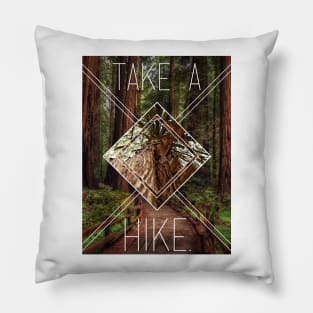 Take A Hike. Pillow