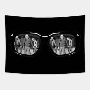 Zombie Glasses Tapestry