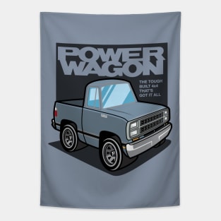 Frost Blue Metallic - Power Wagon (1980) Tapestry