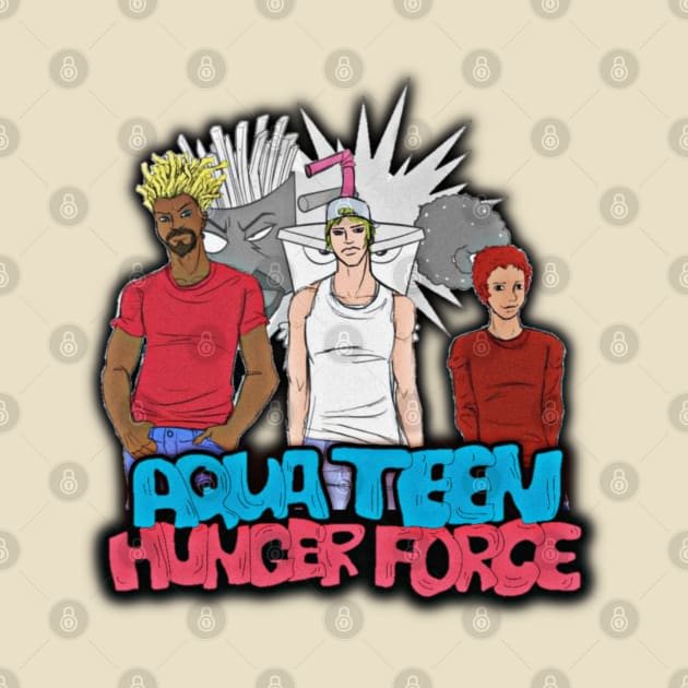 Aqua Teen Hunger Force by Olvera_Nattie