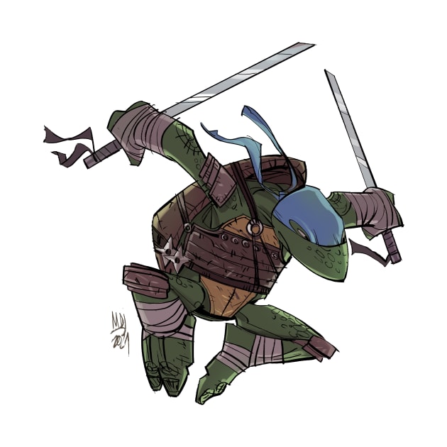 TMNT Leonardo by markodjeska