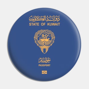 Kuwaiti passport Pin