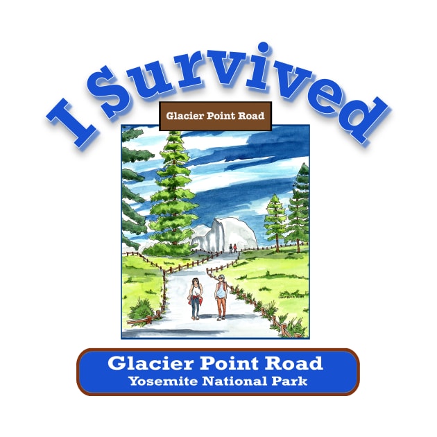 I Survived Glacier Point Road, Yosemite by MMcBuck