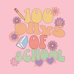 100 days of school girls shirt T-Shirt