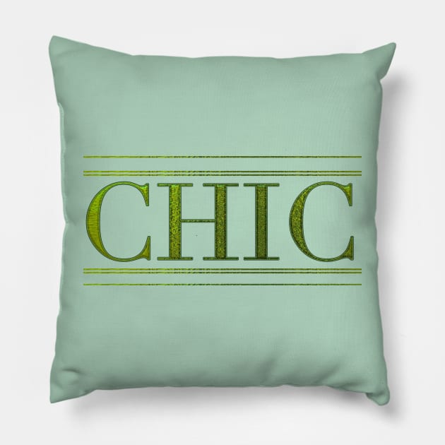 CHIC. Pillow by Beta Volantis