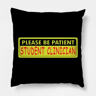 Student Clinician Pillow