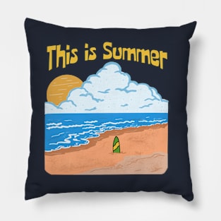 Summer time Pillow