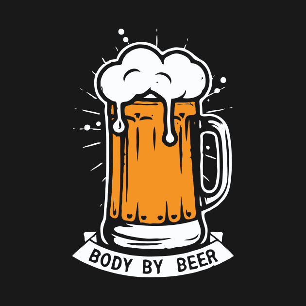 Funny Beer Drinker by ravensart