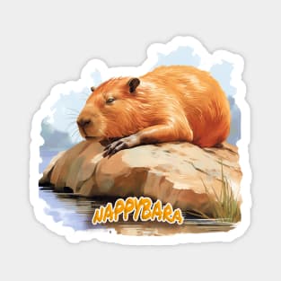 Nappybara Magnet