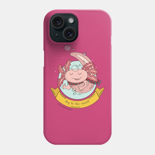 Joy to the world Phone Case by sydorko