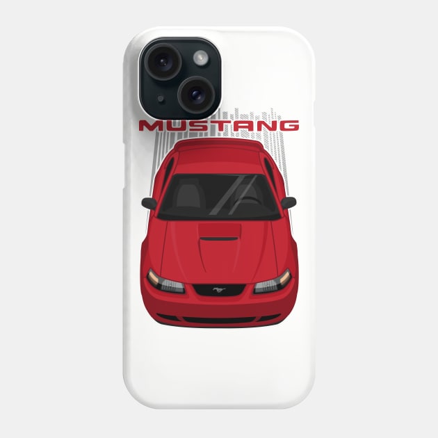 Mustang GT 1999 to 2004 SN95 New Edge - Redfire Phone Case by V8social