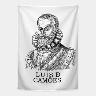 Luís de Camões. Portuguese poet. Literature. Tapestry