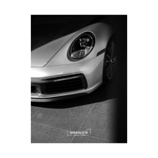 B&W Porsche T-Shirt