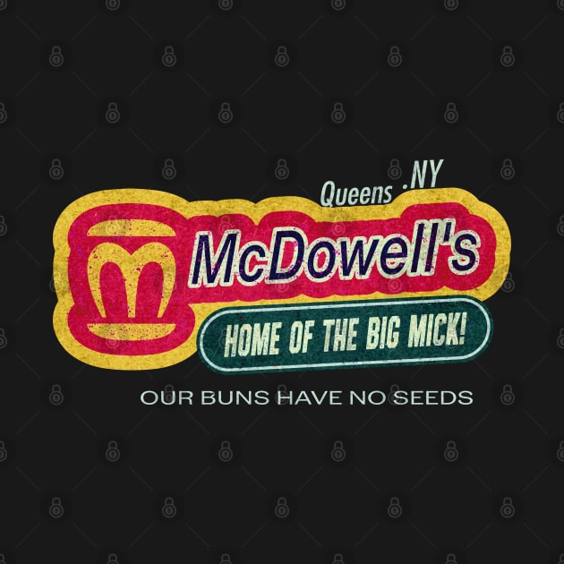 McDowell's Inspirational Vintage Logo Distressed by Nostalgia Avenue