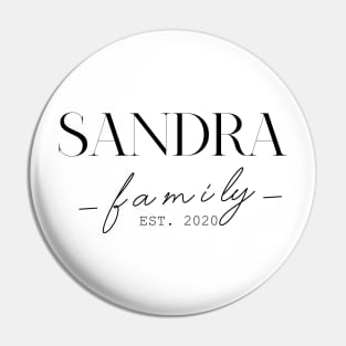 Sandra Family EST. 2020, Surname, Sandra Pin