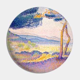 Pines Along the Shore by Henri-Edmond Cross Pin