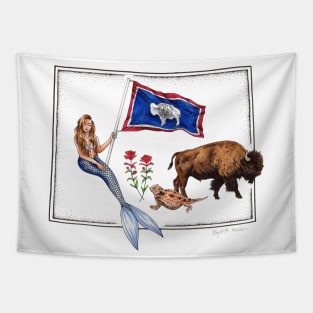 Wyoming Mermaid Tapestry