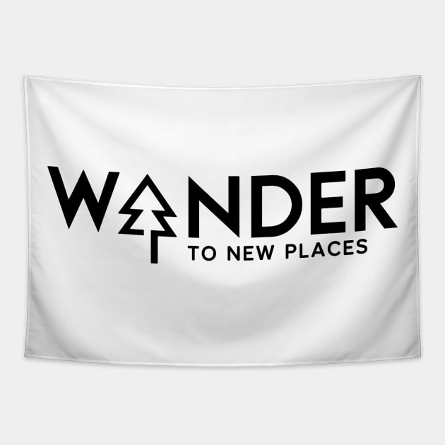 Wanderlust Tapestry by RainShineDesign