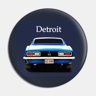 Detroit Muscle Pin