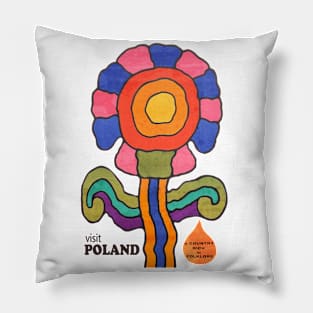 Visit Poland Pillow