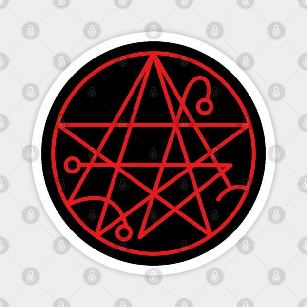 Simon Necronomicon Sigil Magnet by SFPater