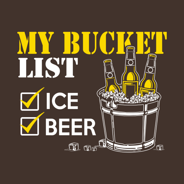 My Bucket. Beer and Ice by jonetressie